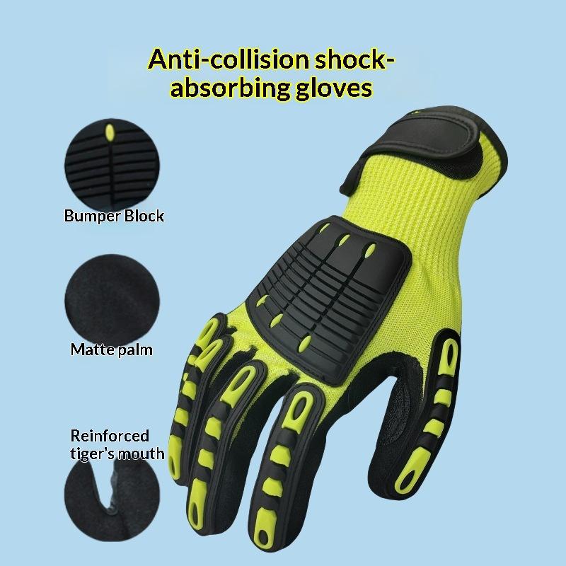 Nitrile Mechanic Glove - 1 Çift Kesilmeye ve Darbeye Dayanıklı
