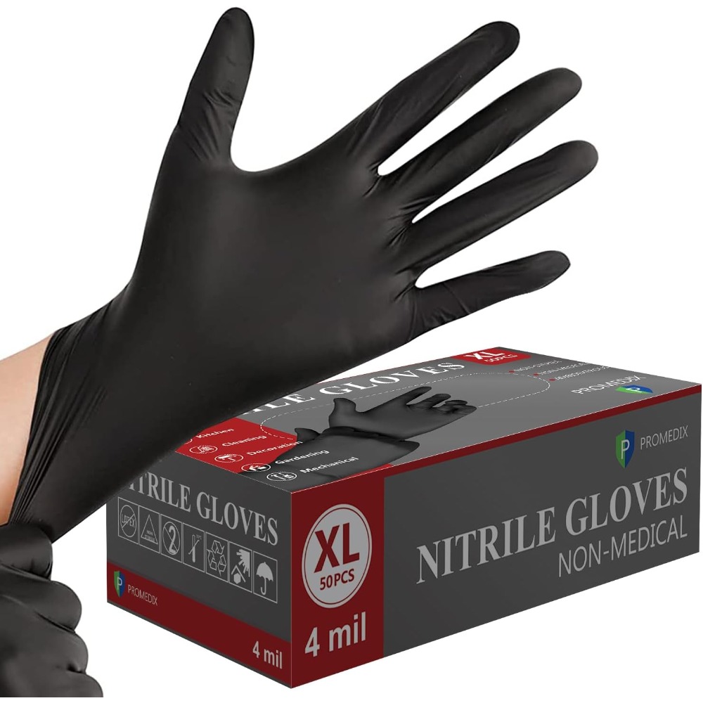 Exam Glove Nitrile - Nitril Tek Kullanımlık Eldivenler 4 Mil