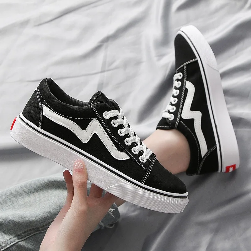 Vans Shoes Old Skool - Gençlik öğrenciler erkek kız bahar sonbahar