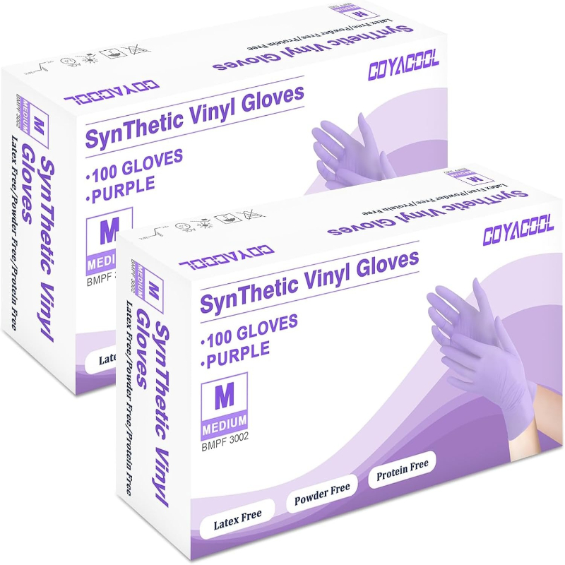 50/100 adet Mor Nitril Eldiven - Exam Glove Nitrile incelemesi ve fiyatı