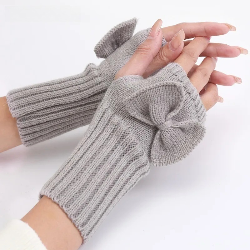 Örgü Fiyonklu Parmaksız Eldive - Fingerless Glove Knit incelemesi ve fiyatı