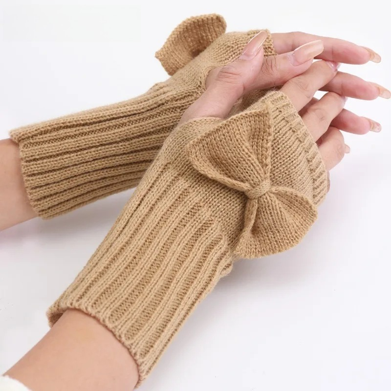 Örgü Fiyonklu Parmaksız Eldive - Fingerless Glove Knit incelemesi ve fiyatı
