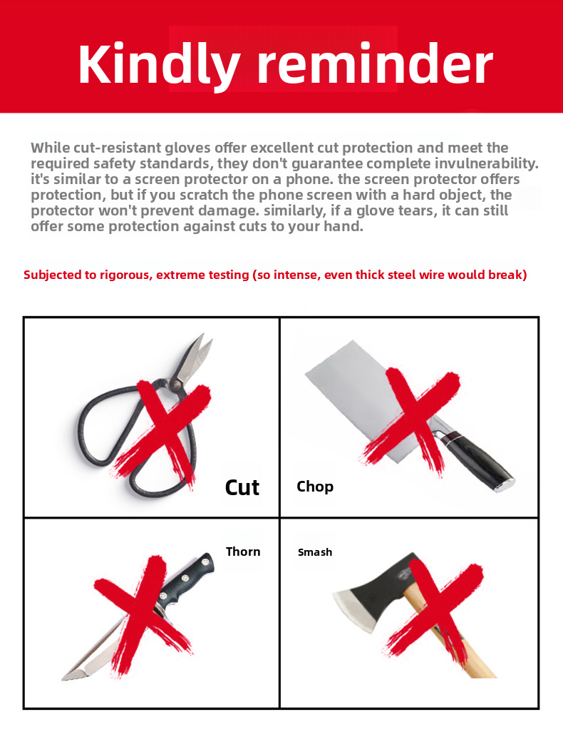 Kesilmeye karşı koruyucu parma - Cut Resistant Glove incelemesi ve fiyatı